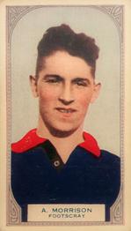 1933 Hoadley's Victorian Footballers #76 Alby Morrison Front